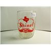 Image 1 : 3" Shiner Beer Barrel Glass, OLD, Shiner, Texas