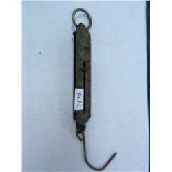 Very Old 40 pound Pocket Balance Scale, Made in Germany, Scale is 5"L