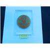 Image 1 : "Elsie for President" in lucite holder. double sided. Borden Collectible. 4" x 5.5"