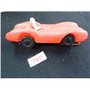 Image 2 : Vintage 1950's soft rubber race car with driver, #7, made in Hong Kong, 5" in length