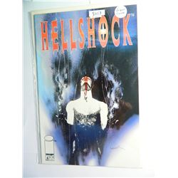 HELLSHOCK (IMAGE COMICS) VOL. 1 #4, NOV 1994, Comic Book, RARE VARIANT COVER!
