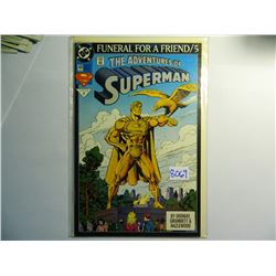 THE ADVENTURES OF SUPERMAN #499 FUNERAL FOR A FRIEND 5, 1993