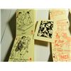 Image 2 : Twnty-Five (25) 1969 Federal Premium mini playing cards, Sex, Humor, Un-Cut, What Fun! Not Complete