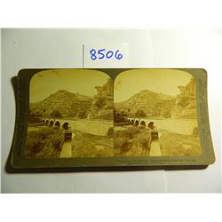 1902 Stereoscope Card of Vineyards along the River Ahr, Germany. Underwood and Underwood