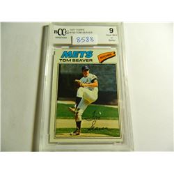 1977 Topps #150 Tom Seaver, BCCG Graded 9