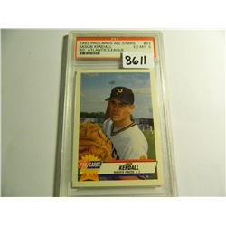 1993 Procards All-Stars #33, Jason Kendall, PSA graded 6