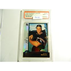 1998 Bowman Chrome, Gabe Kapler Refractor #125, PSA graded Mint 9