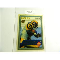 1994 Collector's Edge FX Silver Letters #5 Jerome Bettis