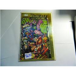 WILDC.A.T.S. SOURCEBOOK #1, Sept. 1993, Image Comics. GOLD Cover Variant