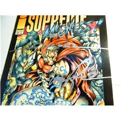 Double Signed, June 1994 Supreme #13, Image Comics. Signed by Cedric Nocon (Pencils) and Norm