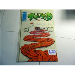 Stupid #1 1993 Spawn Spoof, Signed by Hilary Barta,  Image Comics