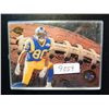 Image 1 : 1996 Leaf/Donruss Statistacle Standout #13 Isaac Bruce Insert. #1862/2500. #d card, short print