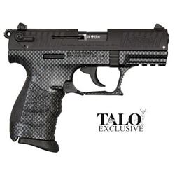 Walther P22 Pistol in CARBON FIBER FINISH, .22LR, 10 Shot, NEW IN BOX