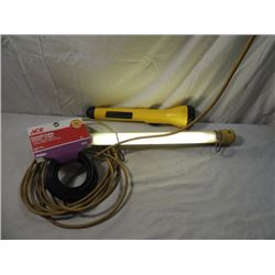 HUGE D CELL FLASHLIGHT FLUORENSCENT TROUBLE LIGHT