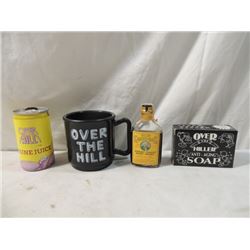 LOT OVER THE HILL ITEMS!!  FOR THOSE GETTING THERE