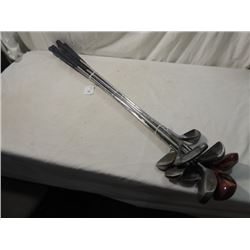 VINTAGE GOLF CLUB LOT PERSIMMONS!!