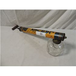 LARVEX MOTH POWDER SPRAYER ADVERTISING