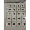 Image 1 : FULL SHEET 20 WHEAT PENNIES PENNY LOT MIXED DATES