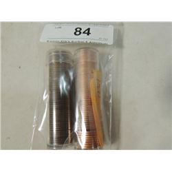 2 ROLLS 1977 CANADA & EARLY WHEATS PENNIES PENNY