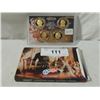 Image 1 : 2007 US COIN PRESIDENTIAL $1 COIN SET DOLLAR