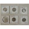 Image 1 : LOT 6 BUFFALO NICKELS 1924P 1927S 1928D 1929D 1930