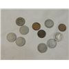 Image 1 : MIXED LOT COINS V NICKELS & WHEATS