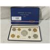Image 1 : 1976 FRENCH PROOF COIN SET IN PRESENTATION CASE