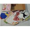 Image 3 : BOX LOT DOLL CLOTHES IRONING BOARDS MORE!!