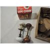 Image 2 : PRIMITIVE BOX LOT DOOR KNOBS TINS HARDWARE MORE