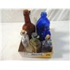 Image 1 : ANTIQUE BOTTLES COBALT BLUE PHILLIPS LIQUOR MORE