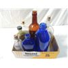 Image 2 : ANTIQUE BOTTLES COBALT BLUE PHILLIPS LIQUOR MORE