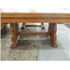 Image 2 : ANTIQUE DINING TABLE PULL OUT LEAVES