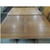 Image 3 : ART DECO 1940'S STYLE DINING TABLE WITH LEAVES