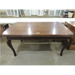 ANTIQUE DINING TABLE PULL OUT LEAVES