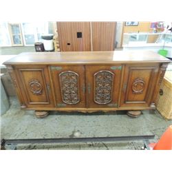 DARK TIGER STRIPE BUFFET SIDEBOARD