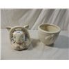 Image 2 : UNMARKED EASTER BUNNY COOKIE JAR POTTERY 1950'S