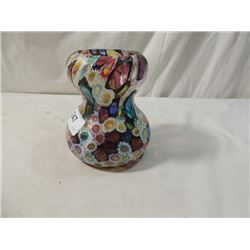 MURANO STYLE ART GLASS VASE ITALY