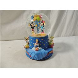 DISNEY 100TH ANNIVERSARY SNOW GLOBE MUSICAL