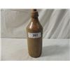Image 2 : RARE GERMAN BEER STONEWARE POTTERY BOTTLE