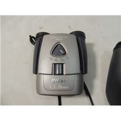 NIKON LL BEAN 8-20X ZOOM BINOCULARS & CASE