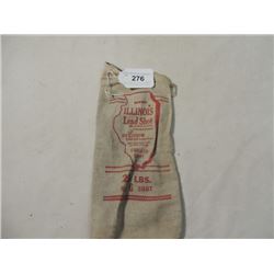 CHILLED SHOT CLOTH BAG VINTAGE ILLINOIS BRAND