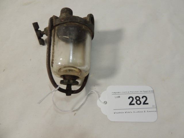Antique Vintage Industrial Machine Oiler Model A T Fuel Filter Auto Truck Ford Chevy Rat Rod