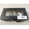 Image 4 : WATCH CASE & 4 MATCHING TERNIER WATCHES