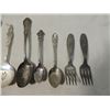 Image 3 : 9 COLLECTOR SPOONS PLANTERS WORLDS FAIR MORE
