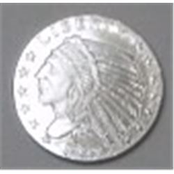 1929 SILVER INDIAN LIBERTY HEAD 1/10oz .999 FINE SILVER *MS HIGH GRADE*!!