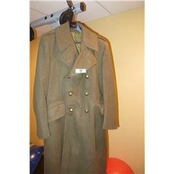 Post war battle dress great coat 1949 pattern mfg 1954