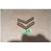 Image 1 : 2 Lance Corporal chevron khaki