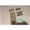 Image 1 : 2 small CDN shoulder flags green, 2 Canada shoulder patches green, 2 UN crests green