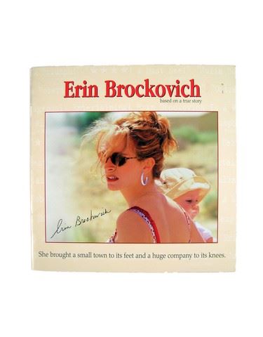 Erin Brockovich based on a True Story Movie Book.