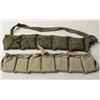 Image 1 : Lot of 2 bandoliers; one with 8mm clips of ammo,  the other with .308 clips of ammo.       Est.:   $